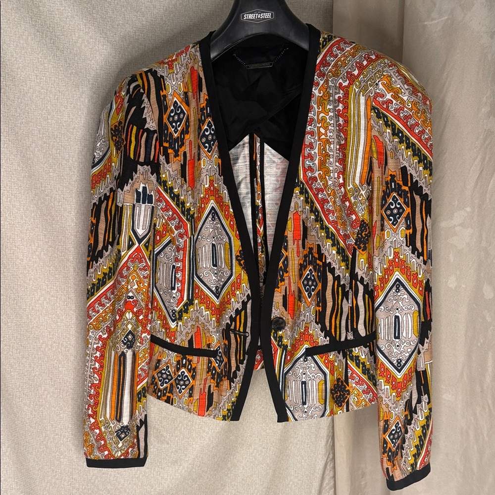 Trina Turk Women's Patterned Jacket Size 4